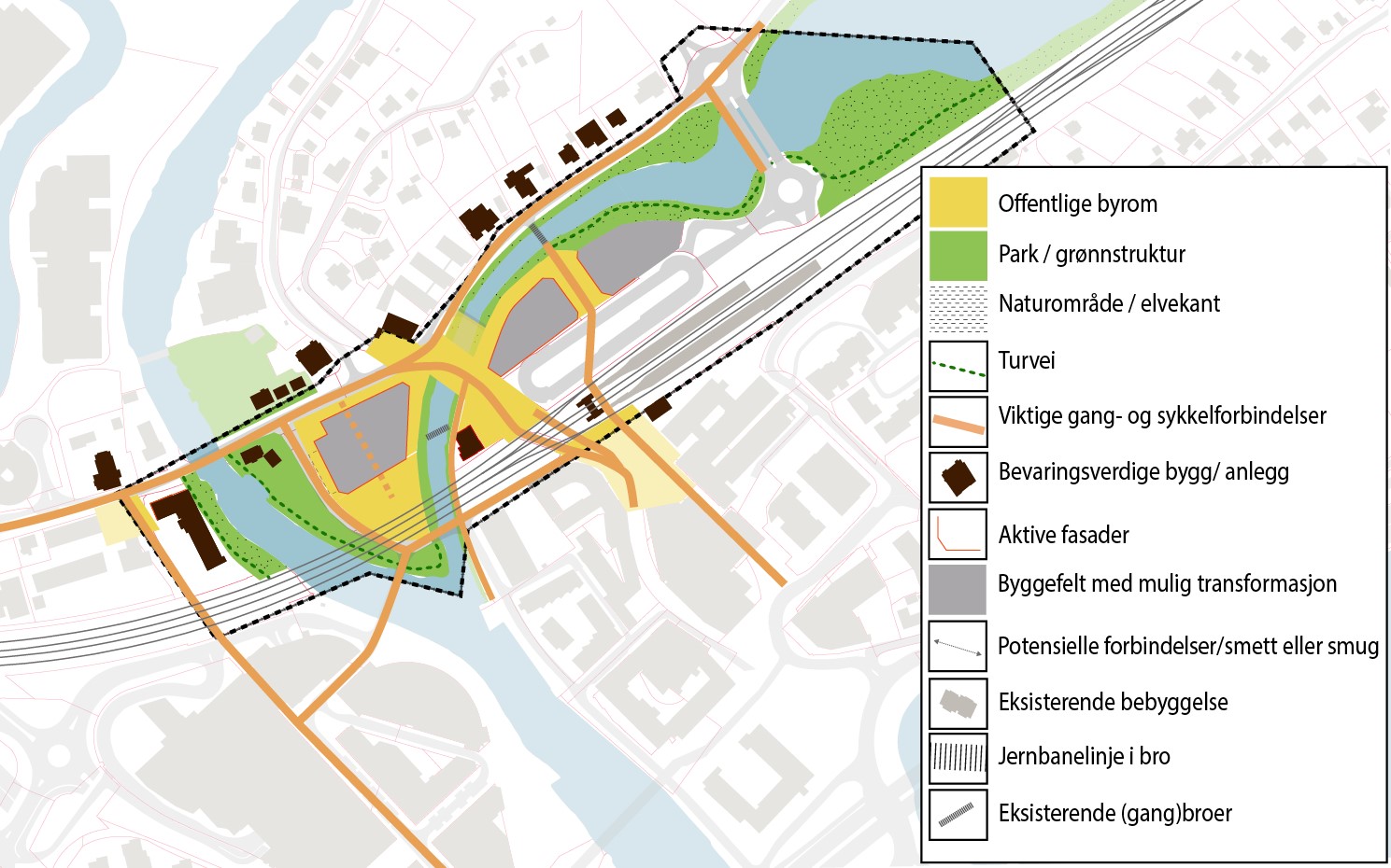 Byplangrep Sandvika sentrum nord