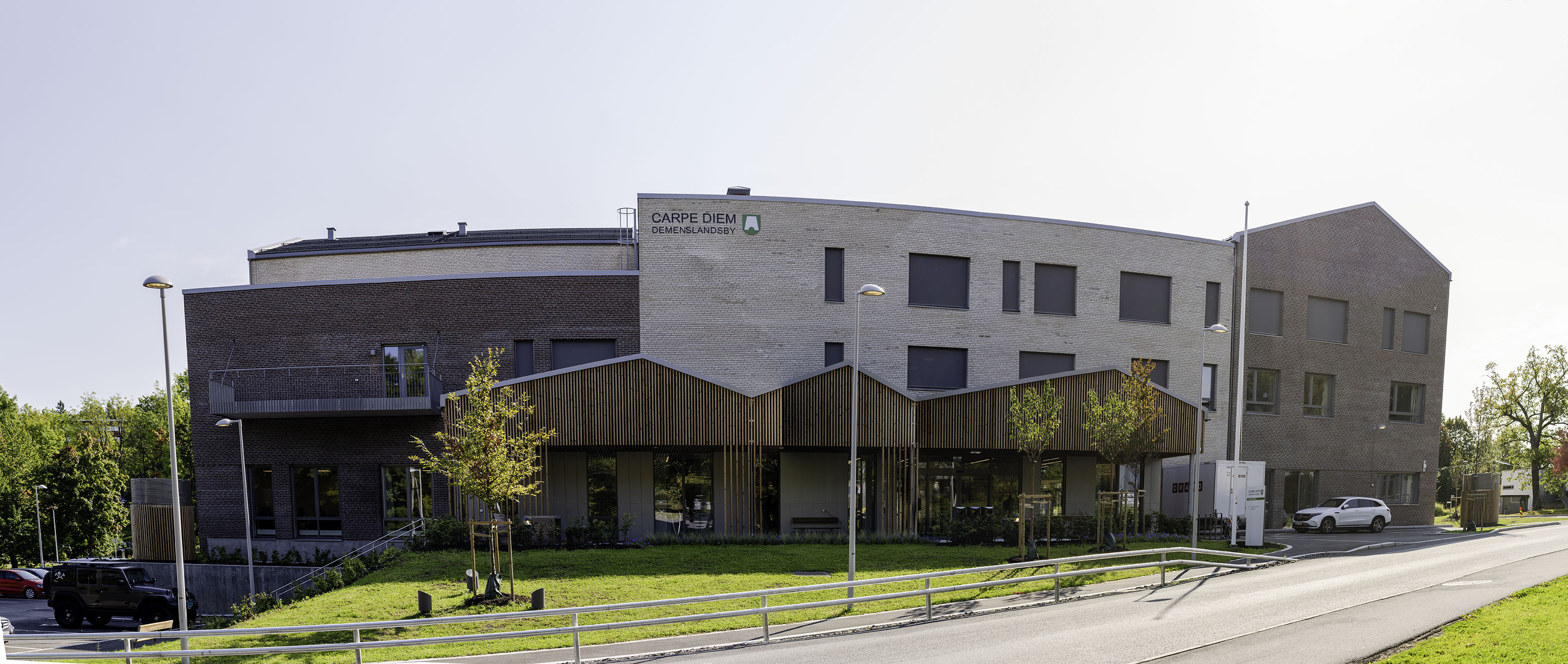 Carpe Diem demenslandsby eksteriør inngang