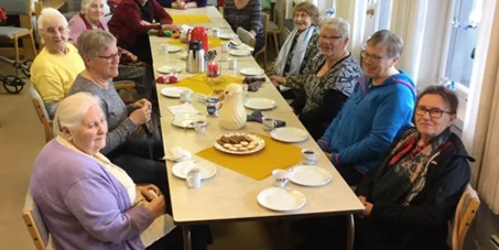 Aktiviteter for eldre flyktninger