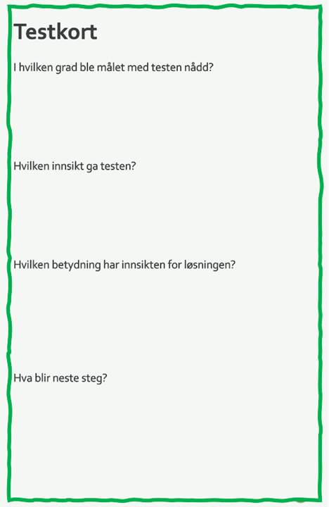 Testkort