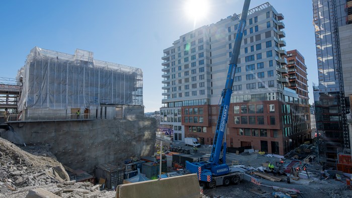 Illustrasjonsbilde - byggeprosjekter i Sandvika