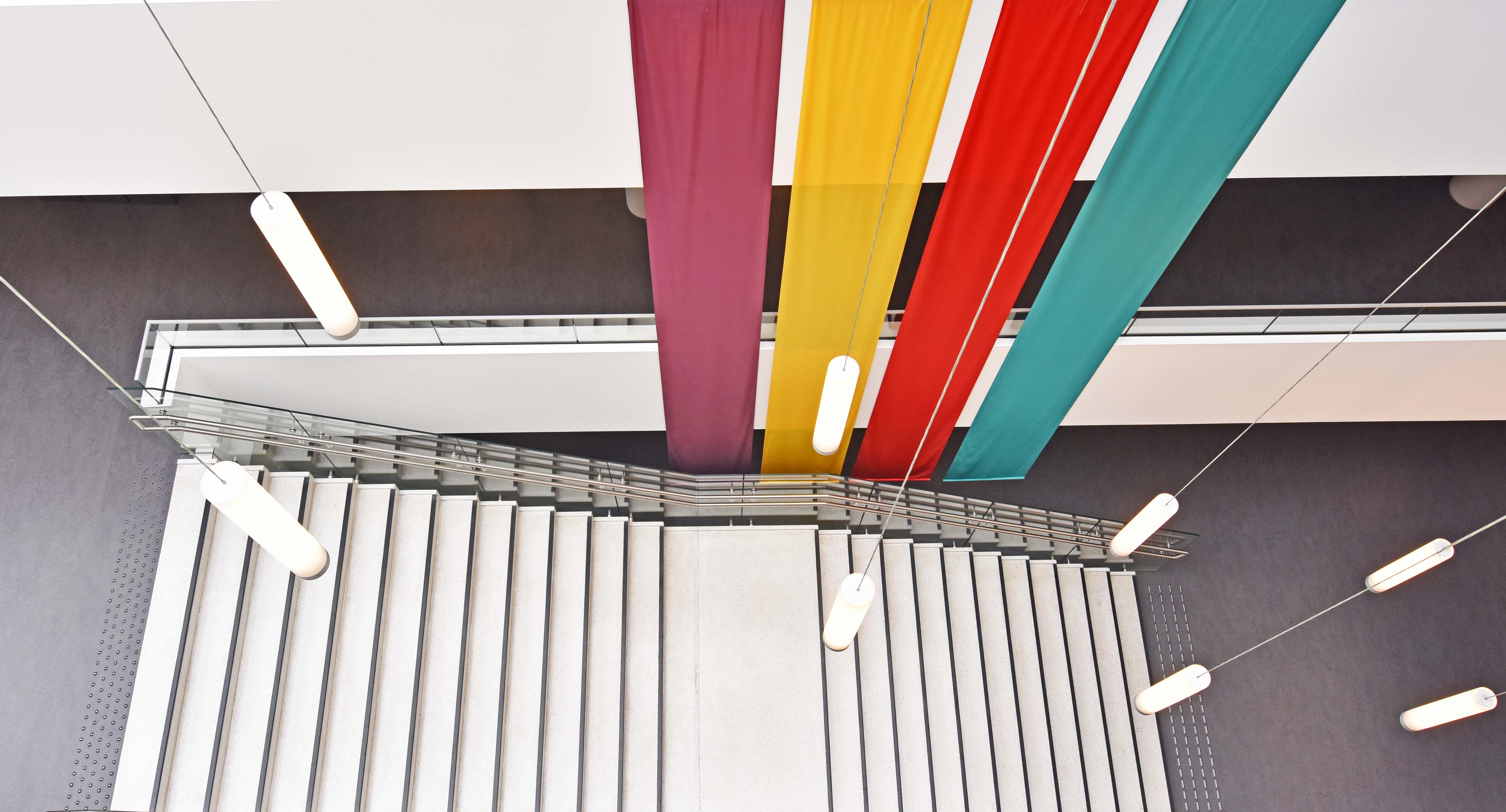 Kunnskapssenteret i Sandvika - trappeoppgang