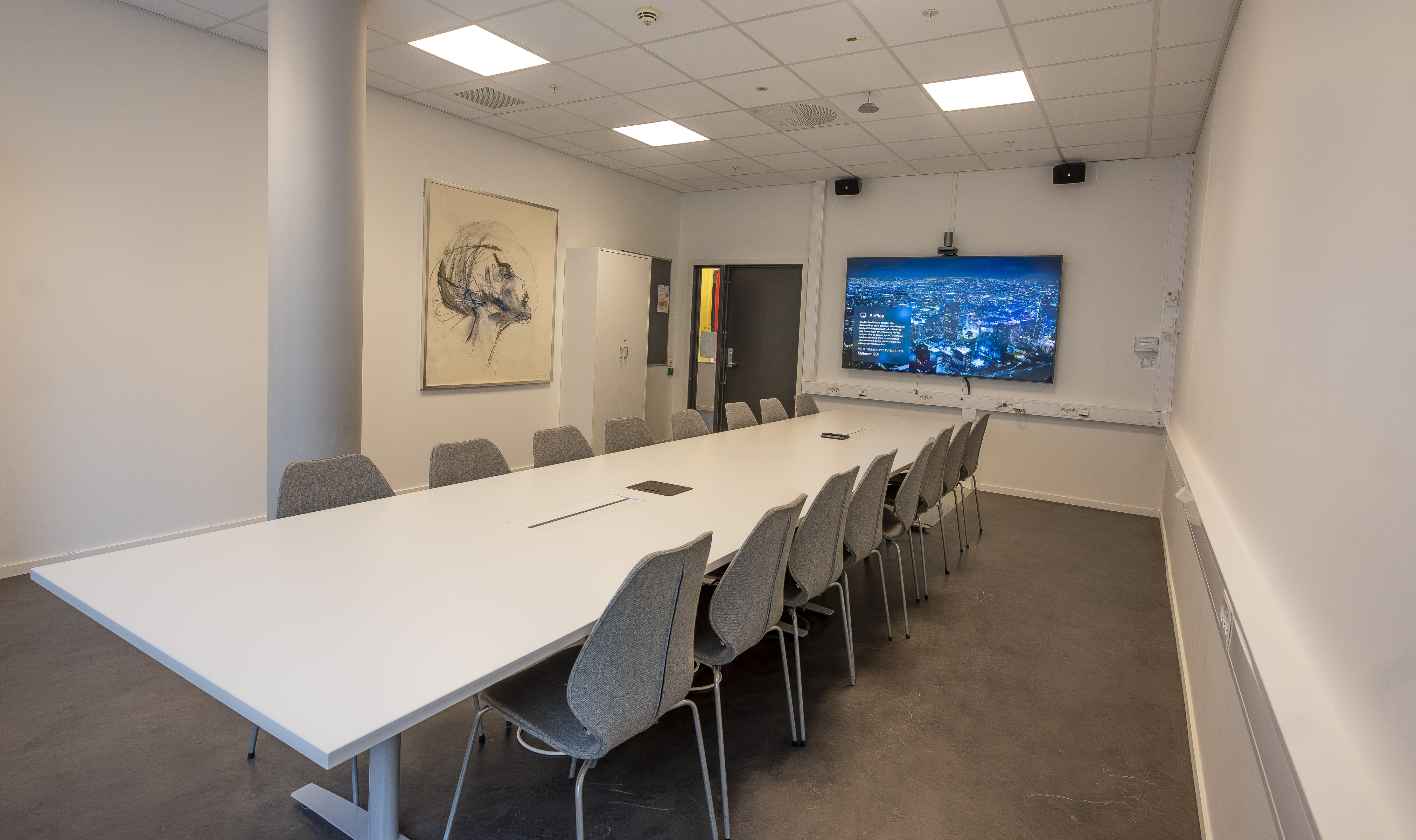 Møterom 201 Kunnskapssenteret i Sandvika