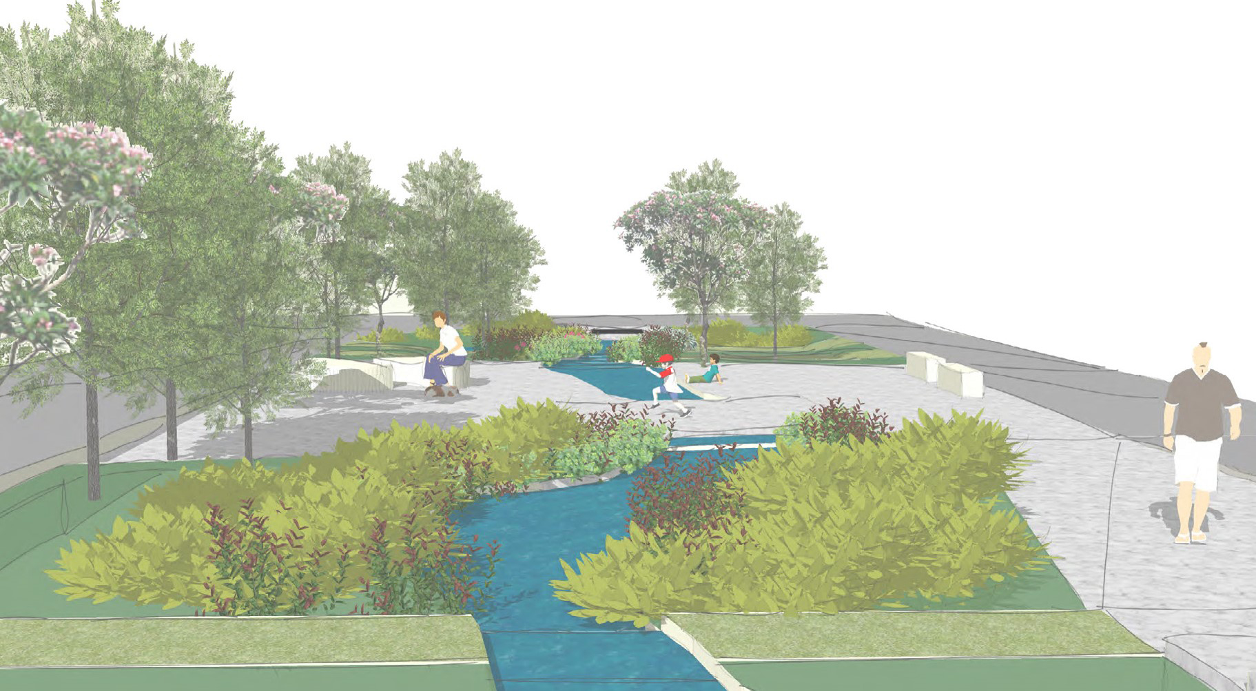 Illustrasjon bekkeåpning