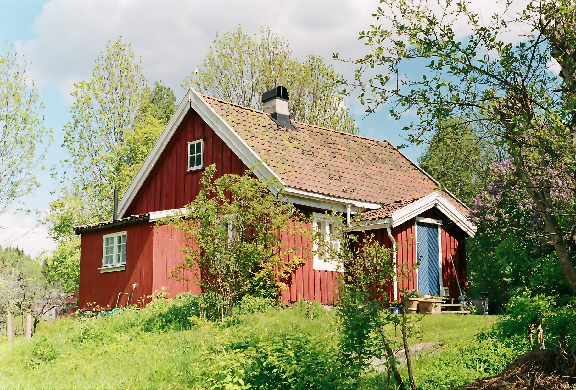 Husmannsplassen Petersborg ved Griniveien lå under Søndre Haug